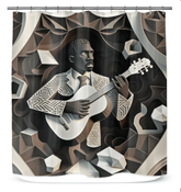 Jazz Live Shower Curtain